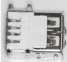 USB A-(F)DOUBLE JACK-RA-HF-CAF204(1TRAY=100EA)